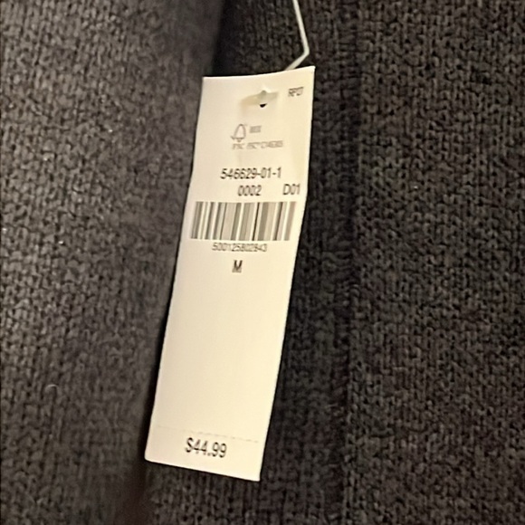 Old Navy | New gray lightweight sweater jacket Women’s size M charcoal gray - Picture 5 of 9